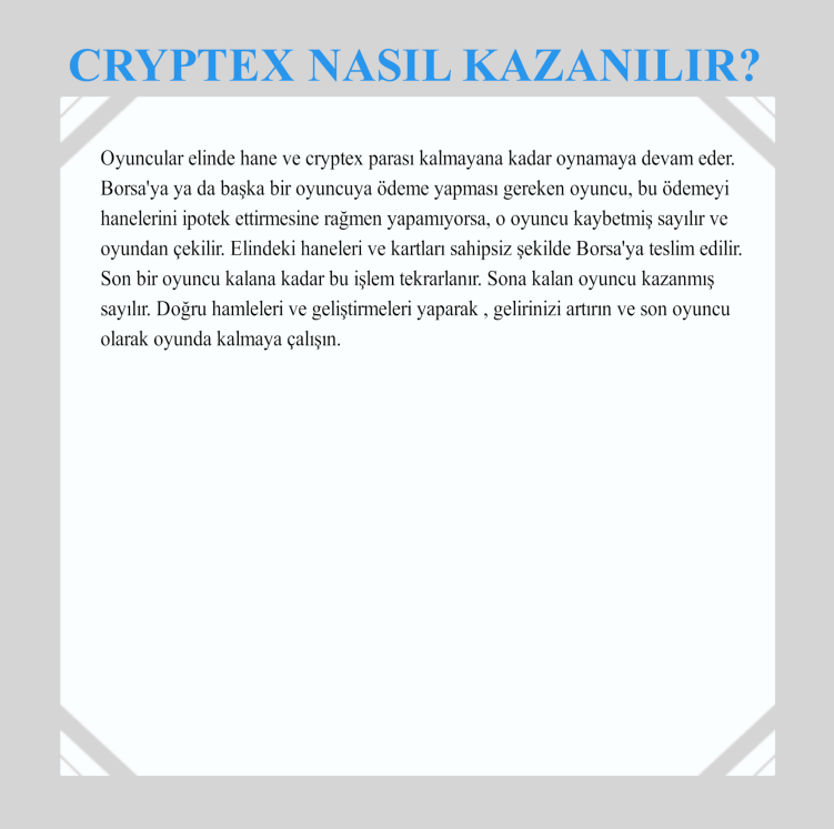 CyberPandaSt's tweet photo. Kripto ve Kaosla Dolu Bir Macera !

Bu oyun, sizi kripto dünyasının tüm karmaşıklığına ve kaosuna çekiyor. Cryptex, yatırım yaparken eğlenmenin ve stratejik düşünmenin mükemmel bir birleşimi! https://t.co/bQdBnwtbXx