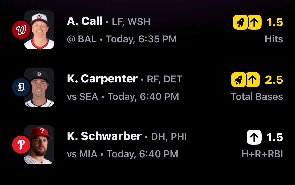 Tail this #Betr slip👇
Builds to +1031 on FanDuel and getting +1900 odds on Betr!