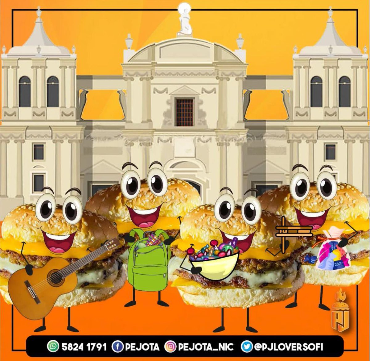 PJloversofi's tweet photo. 100 mg y armamos la gritería de burgers 🥳📱🧡 https://t.co/tNVtTBYxMw