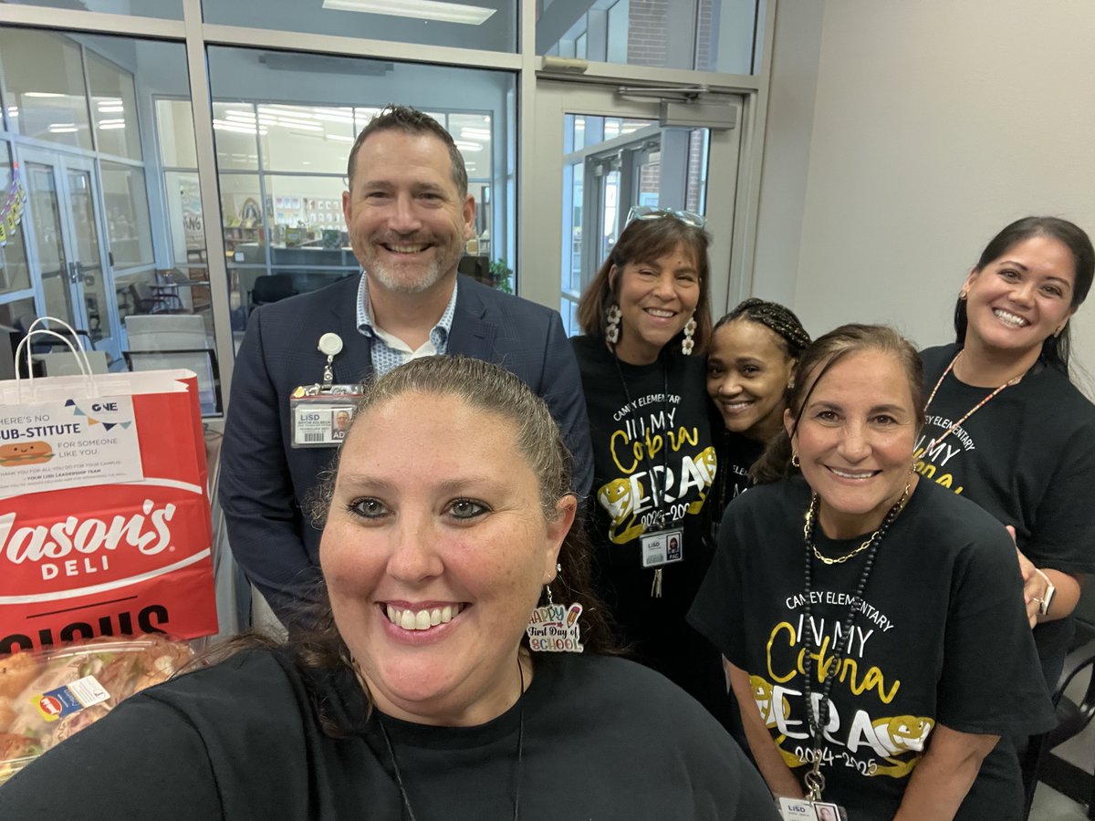 Great to see <a href="/Camey_ES/">Camey Elementary</a> off to a great start to the 24-25 school year.  Here's to having a fantastic year.  Thank you for all that you do. #OneLISD