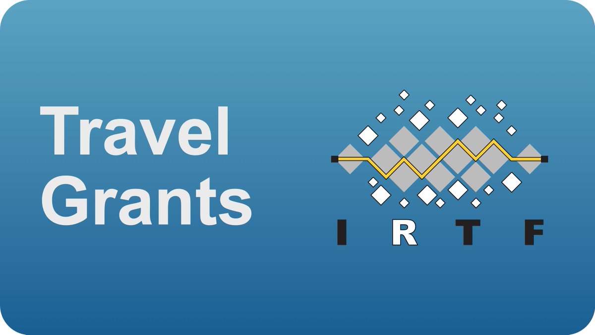 IRTF – Internet Research Task Force (@inretafo) on Twitter photo We're pleased to offer Diversity Travel Grants to support early-career academics and PhD students from under-represented groups to attend IRTF meetings co-located with #IETF121 Meeting in Dublin in November 2024.
irtf.org/travelgrants/ – apply by September 2, 2024
#IETF We're pleased to offer Diversity Travel Grants to support early-career academics and PhD students from under-represented groups to attend IRTF meetings co-located with #IETF121 Meeting in Dublin in November 2024.
irtf.org/travelgrants/ – apply by September 2, 2024
#IETF