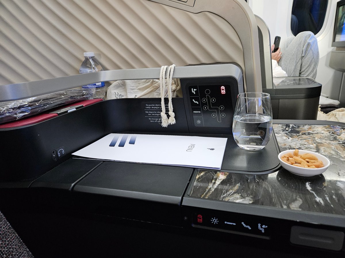 Scored a fantastic deal on my recent trip! Flew LATAM business class from LAX to GRU using just 45k Alaska miles. 💺✨ The comfort, service, and meals were top-notch! Perfect way to travel in style. ✈️🌟