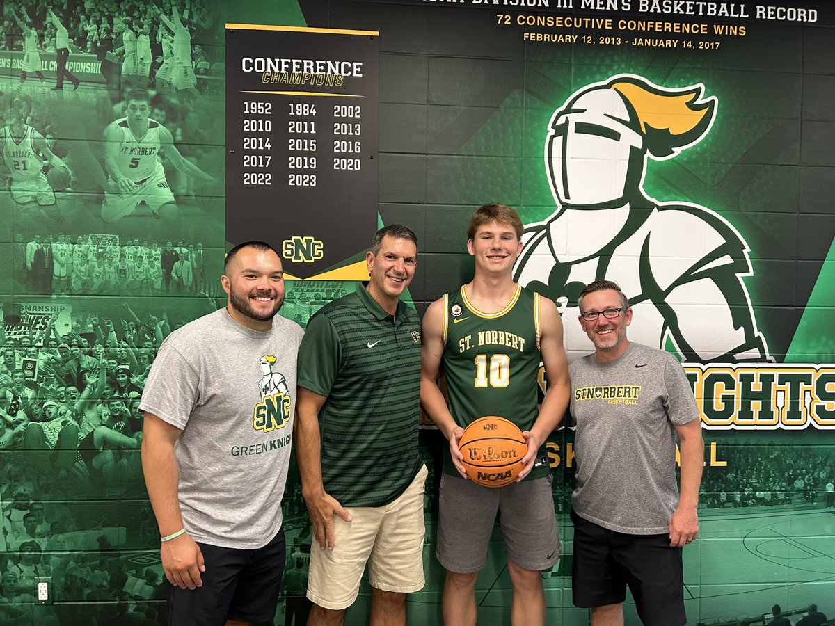 After a great visit, I’m excited to announce that I have received an offer to continue my academic and athletic career at St. Norbert’s! Thank you Coach Grzesk and the rest of the coaching staff for the opportunity.

<a href="/SNCMensBB/">SNC Men's Basketball</a> <a href="/DGNHoops/">JT</a> <a href="/BreakawayBball/">Breakaway Basketball</a>