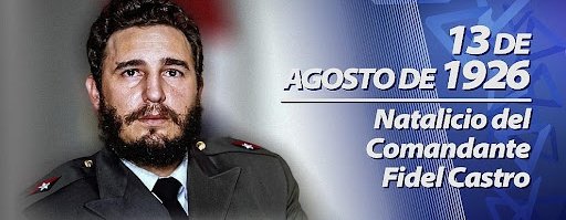 EJB_7MONUCLEO's tweet photo. #Hoyenlahistoria se conmemora el natalicio de Comandante Fidel Castro. Símbolo de la revolución y del antinperialismo.
#Cunadelsgtoaviador.
#Prohibidofallar https://t.co/9L8KeKv5NX