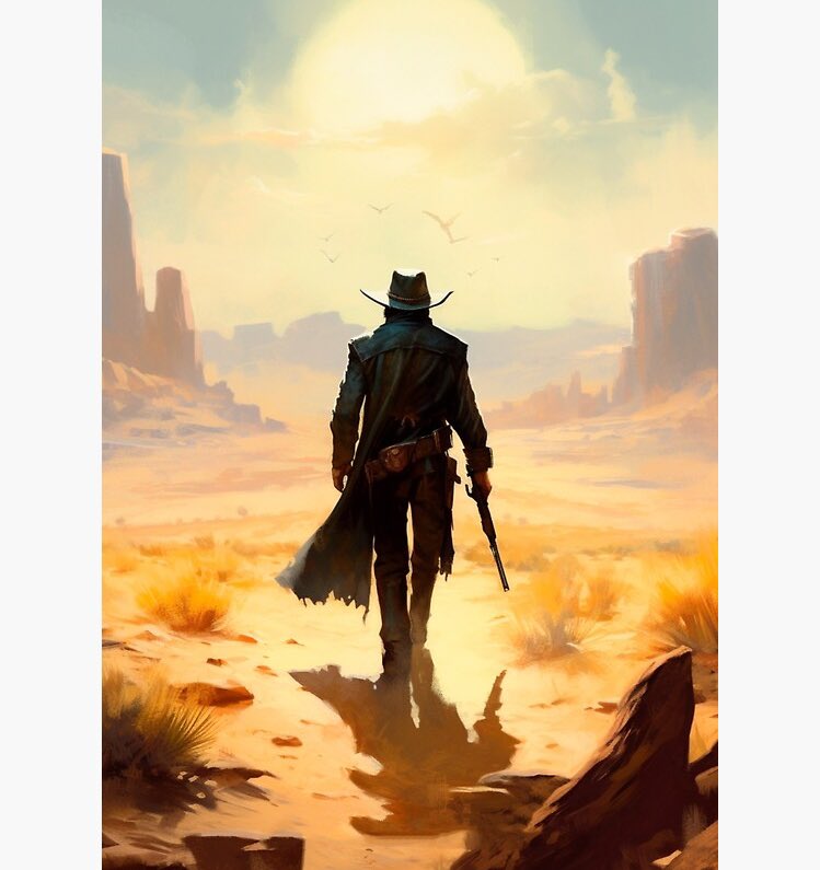 The_Gunslinger_'s tweet image. There are no endings. 
Only new beginnings.
