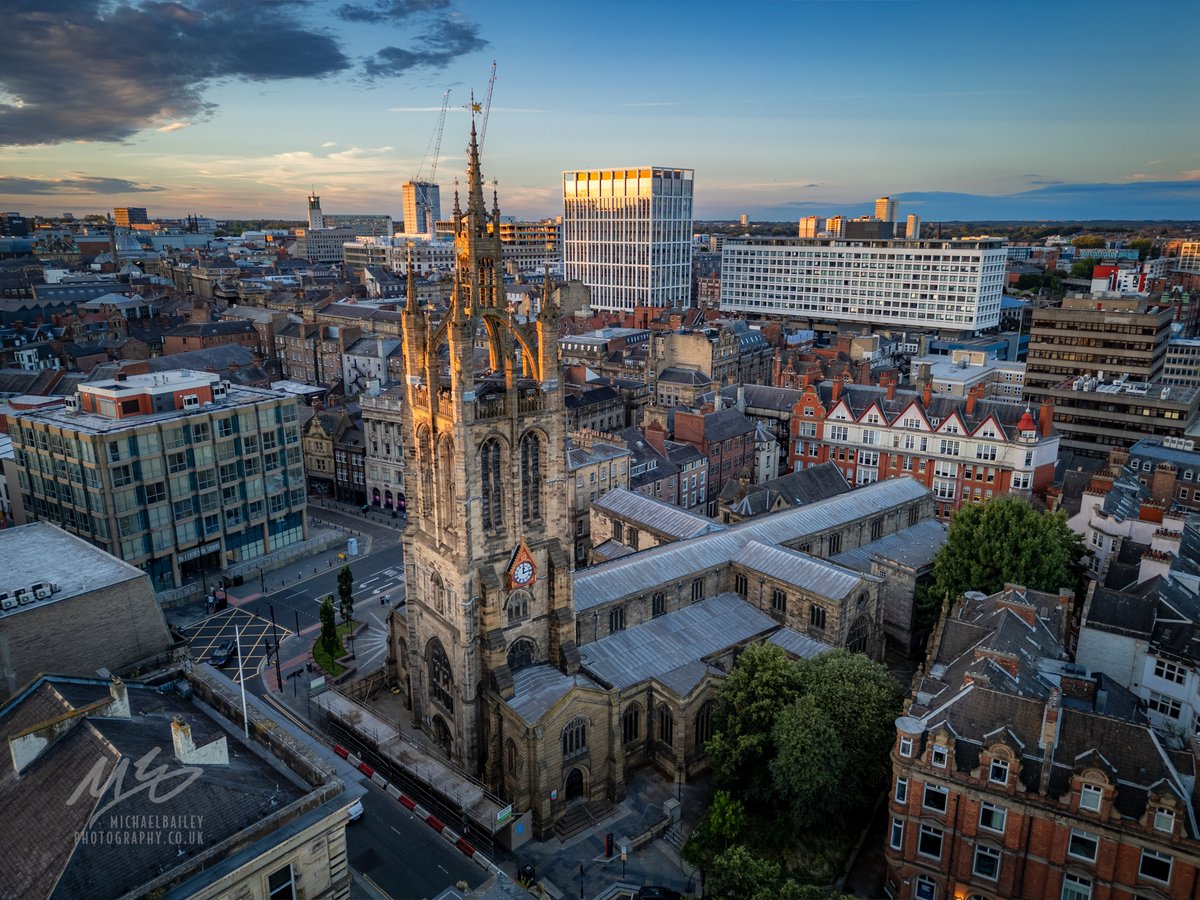 Newcastle Cathedral yesterday evening... <a href="/nclcathedral/">Newcastle Cathedral</a> #Tyneside