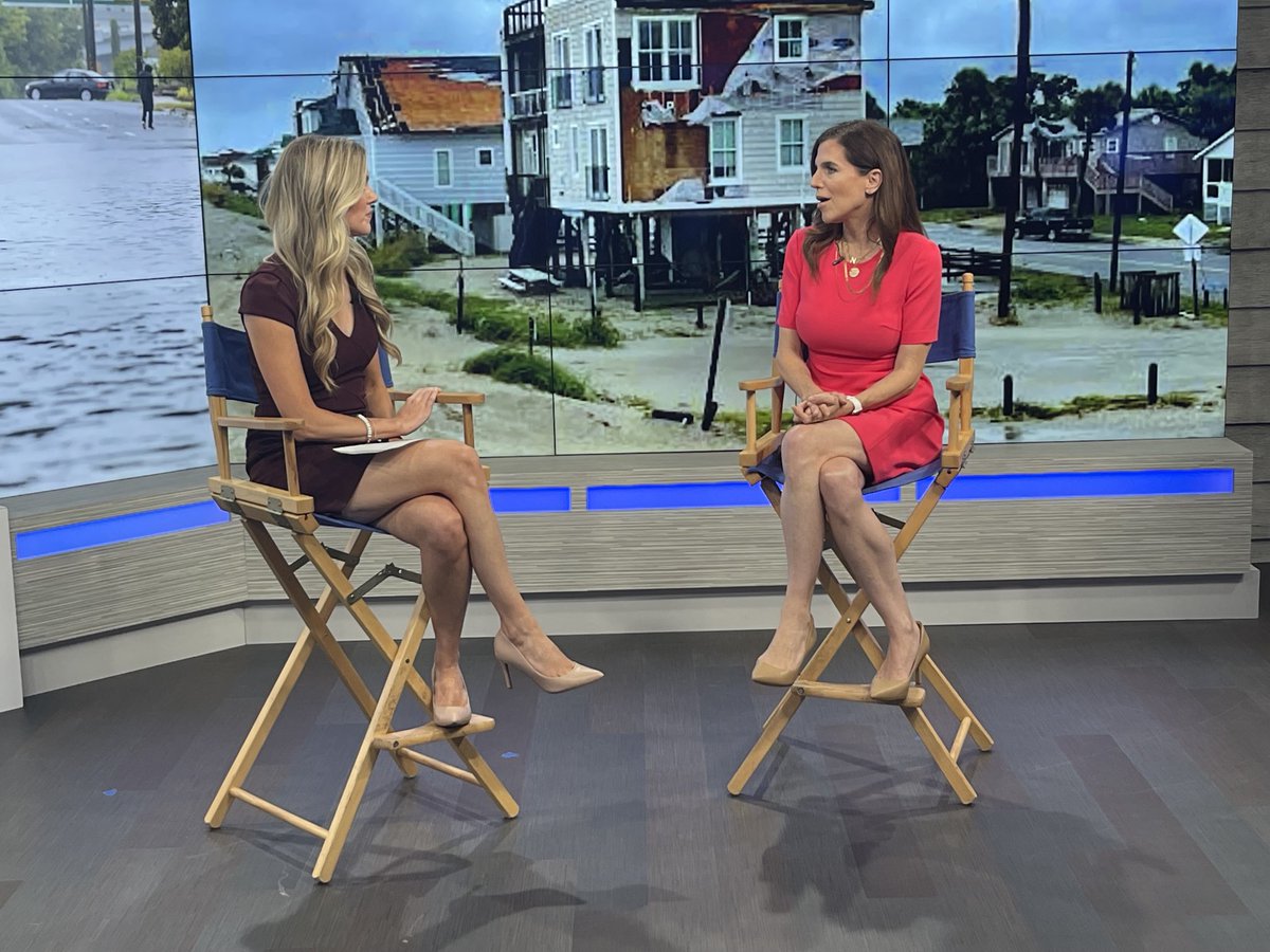 Congresswoman Nancy Mace in studio live right now as we talk about  people who need help after flooding during TS Debby and how to get it. ⁦<a href="/WCBD/">WCBD News 2 | Count on 2</a>⁩ ⁦<a href="/ErinMorganTV/">Erin Morgan</a>⁩