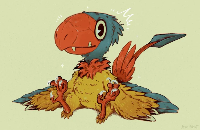 Archen! One of my favorite under-appreciated Pokemon! 