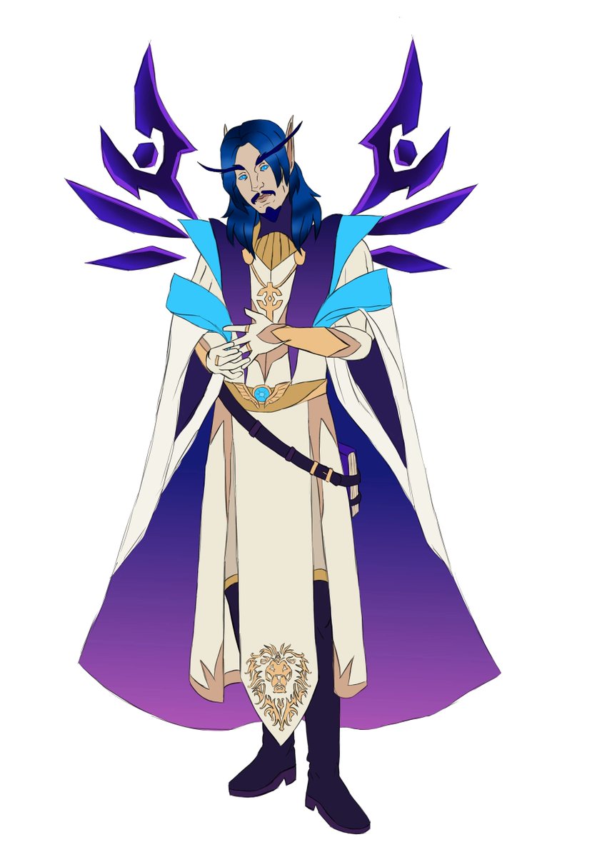 My current wow main, void (half) elf discipline priest 

#warcraft #worldofwarcraft #voidelf #rendorei #art