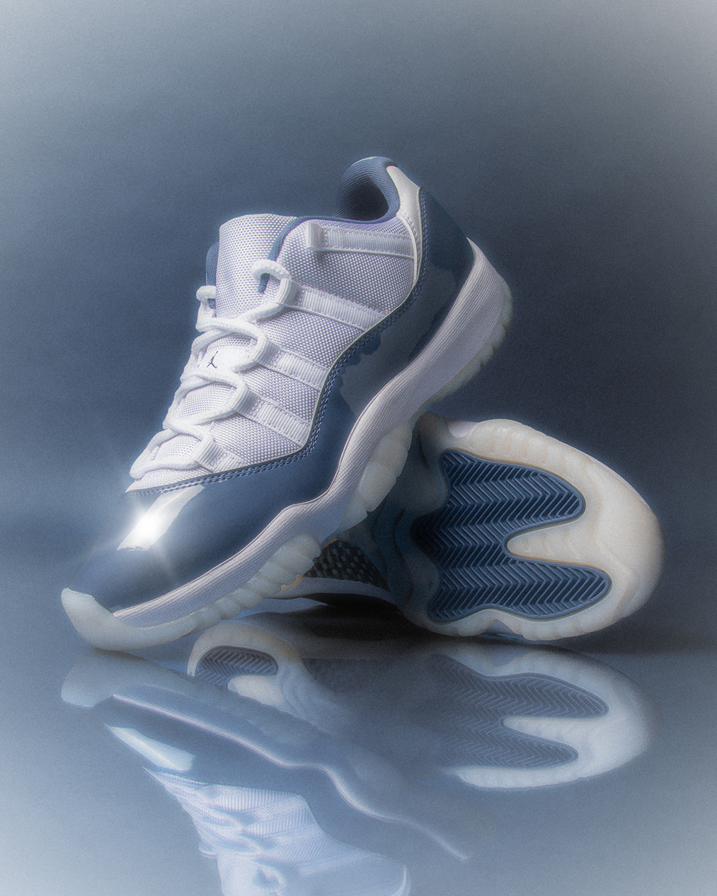 Foot Locker Canada on X Low top legends. The Air Jordan 11 Low Diffused Blue is launching 8 17 at 10am EST in full family sizing online in select stores. Reservations