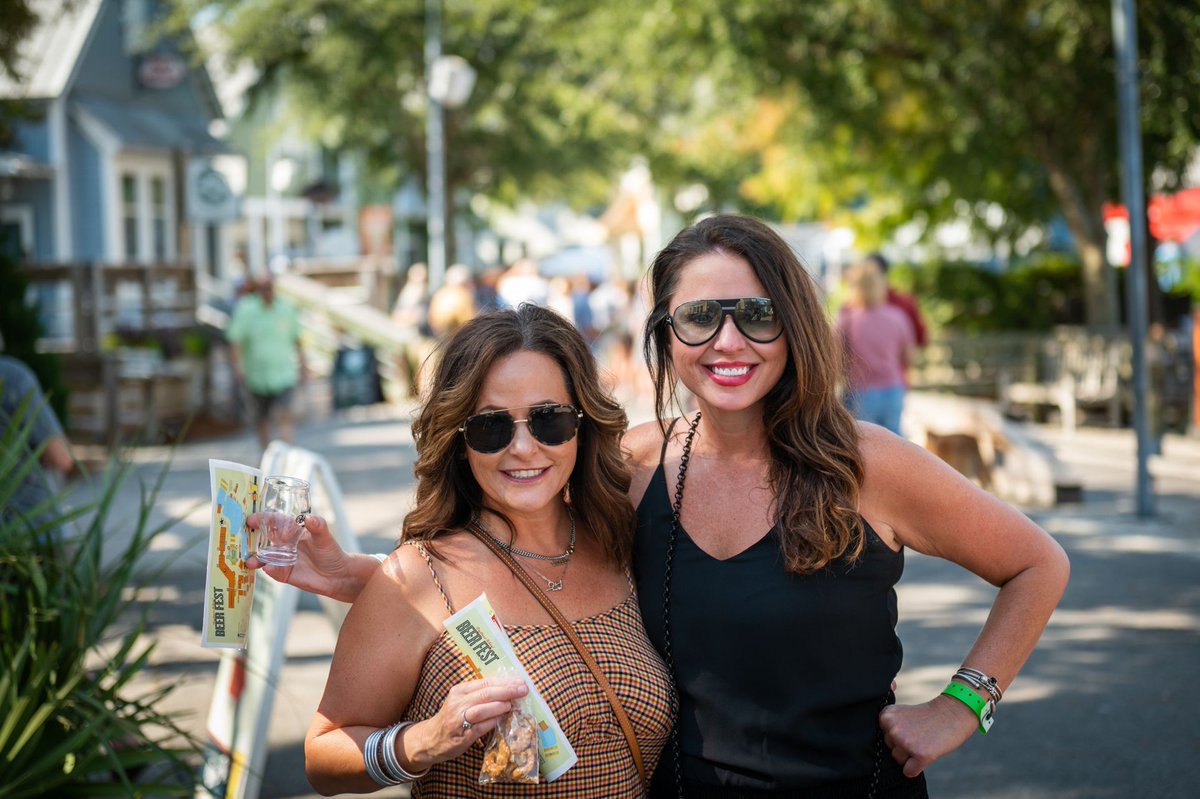 Don't stop, BEER-lievin' at the 16th Annual Baytowne Wharf Beer Festival October 11th &amp; 12th!🍺 Tickets are on sale NOW at bit.ly/2UZhWB6. 🎟️
