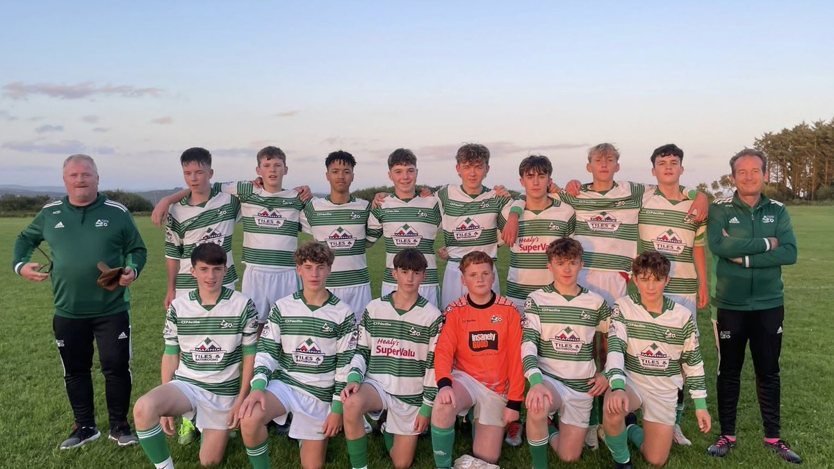 DunmanwaySoccer's tweet photo. A fantastic win for our U15's away to @Bunrattyutdfc this evening puts them into the semi final stages of the league.
#dtsc #wcsl #westcork #dunmanwaytownsoccerclub https://t.co/NErlnyeXGP