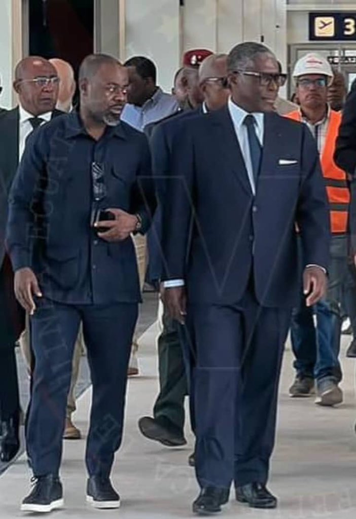 Visita del Vice Presidente en el nuevo aeropuerto internacional de Bata 👏👍