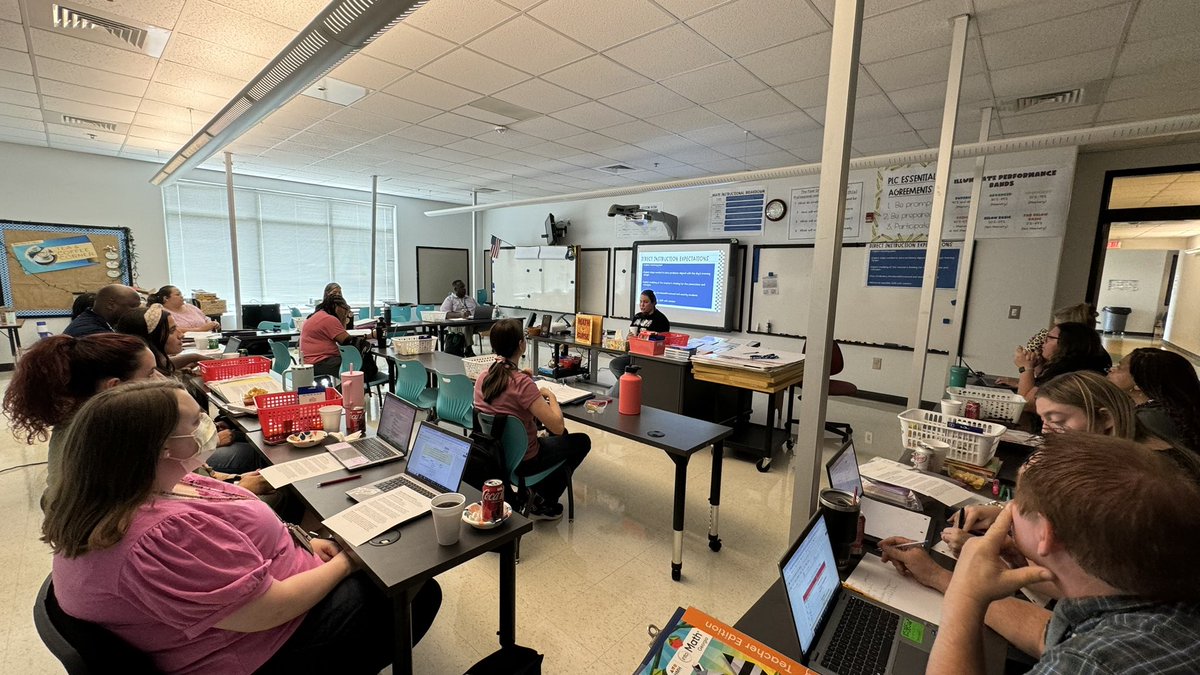 Kicking off our PLCs with a bang! Collaboration at its best!! Always time well spent when you have time for “Make &amp; Take”! #WorkingOnTheWork