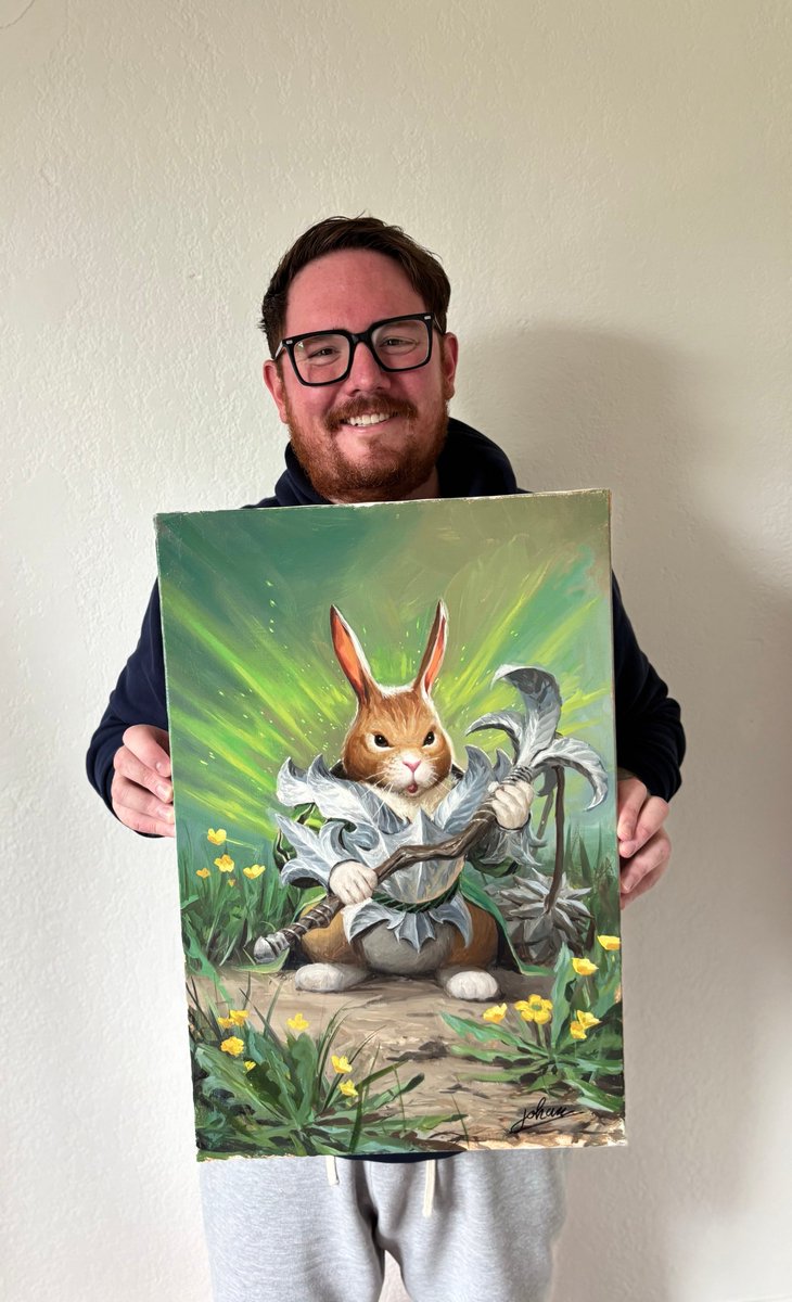 BWheelerMTG's tweet photo. Got to fulfill a lifetime dream, and now I'm the proud owner of this cute baby bunny. https://t.co/ymth4xLxSs