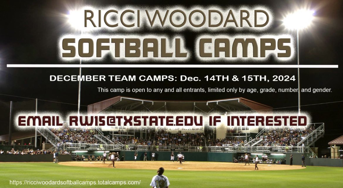 🚨 TEAM  CAMP OPPORTUNITIES 🚨

We will be hosting TWO days of Team Camps this December - coaches please email RW15@txstate.edu if interested! 😸😼
