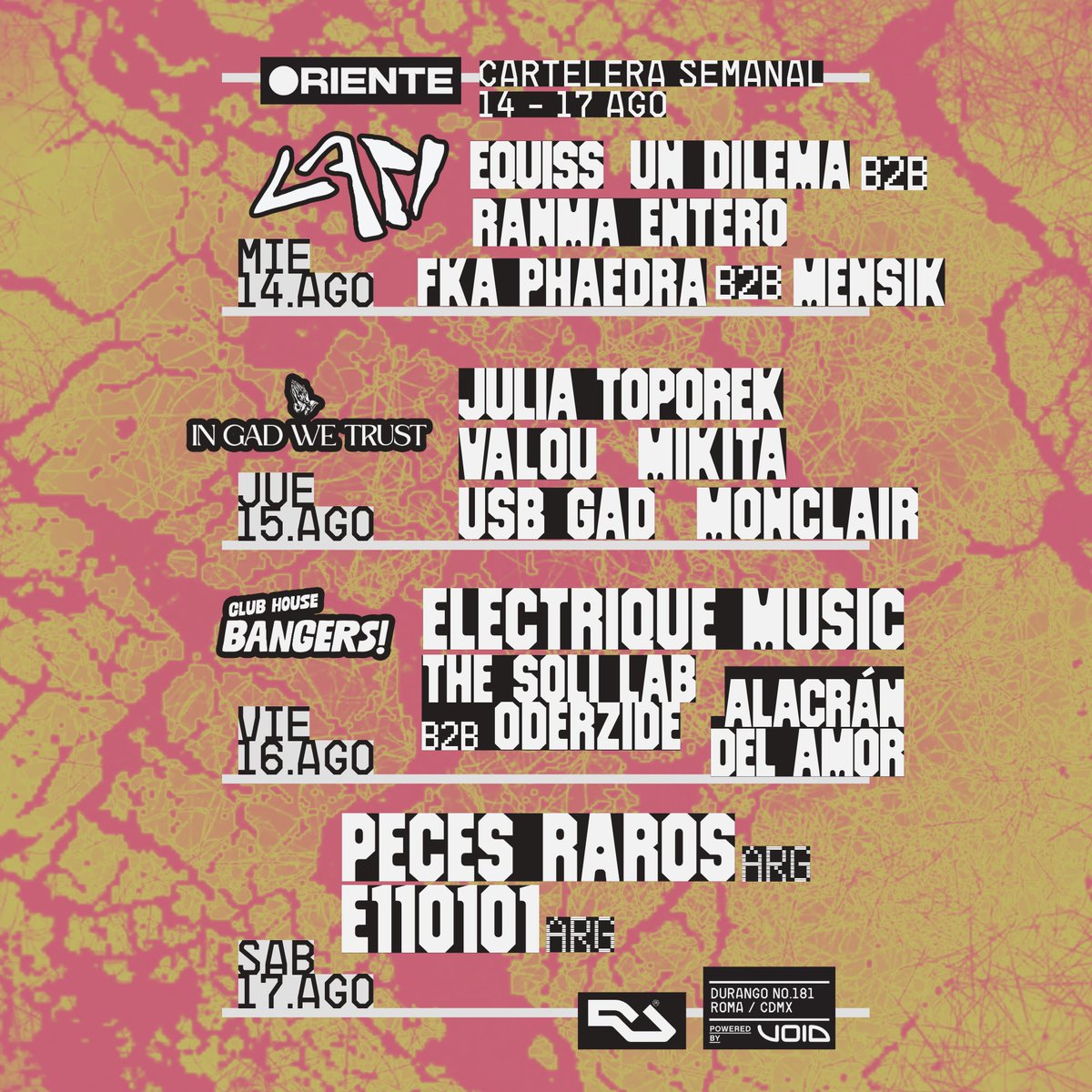 Esta semana en Oriente ♥️🔥