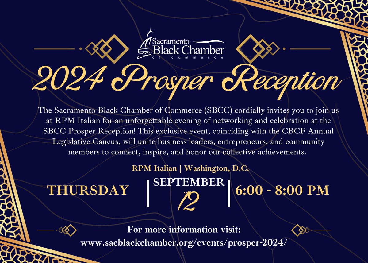 Join us at the 2024 Prosper Reception to celebrate success, network with like-minded individuals, and enjoy a night of fun and inspiration! 

Register today: ow.ly/pSk750SXfS3