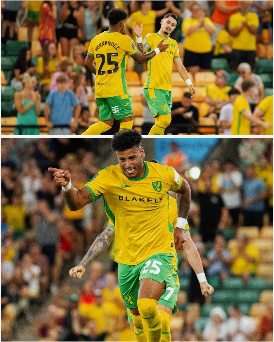 Tras una lesión que finalizó su pasada temporada en febrero, Onel Hernández 🇨🇺 apareció con la mejor demostración de su vida en Carabao Cup:

◾90' Minutos
◾2 GOLES
◾Asistencia
◾3 Disparos
◾2 Disparos a puerta
◾1 Pase clave

✅ Norwich gana 4-3 a Stevenage, pasa a los 1/32.