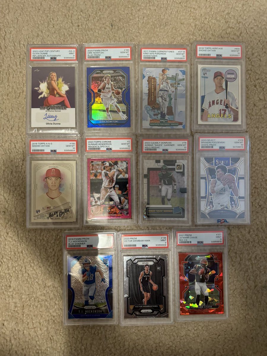DocsCards's tweet photo. PSA Sub back  @Beastsportscard @Jasondardick https://t.co/Wuc1jS4t7S