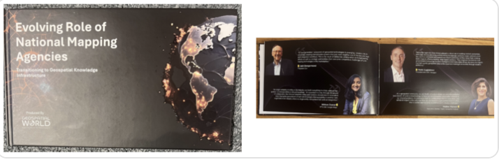 Marge Cole (@mcolegeo) on Twitter photo Proud to see a statement from <a href="/nadinesa/">Nadine Alameh (also @thenadinesa.bsky.social)</a> Alameh at the <a href="/TaylorGeoSTL/">TaylorGeospatial</a> side by side with leaders like Jack from Esri, Paolo the new CEO of Hexagon, and Miriam the VP/GM of Google Maps in the new book, The Evolving Role Of National Mapping Agencies that was distributed by Proud to see a statement from <a href="/nadinesa/">Nadine Alameh (also @thenadinesa.bsky.social)</a> Alameh at the <a href="/TaylorGeoSTL/">TaylorGeospatial</a> side by side with leaders like Jack from Esri, Paolo the new CEO of Hexagon, and Miriam the VP/GM of Google Maps in the new book, The Evolving Role Of National Mapping Agencies that was distributed by