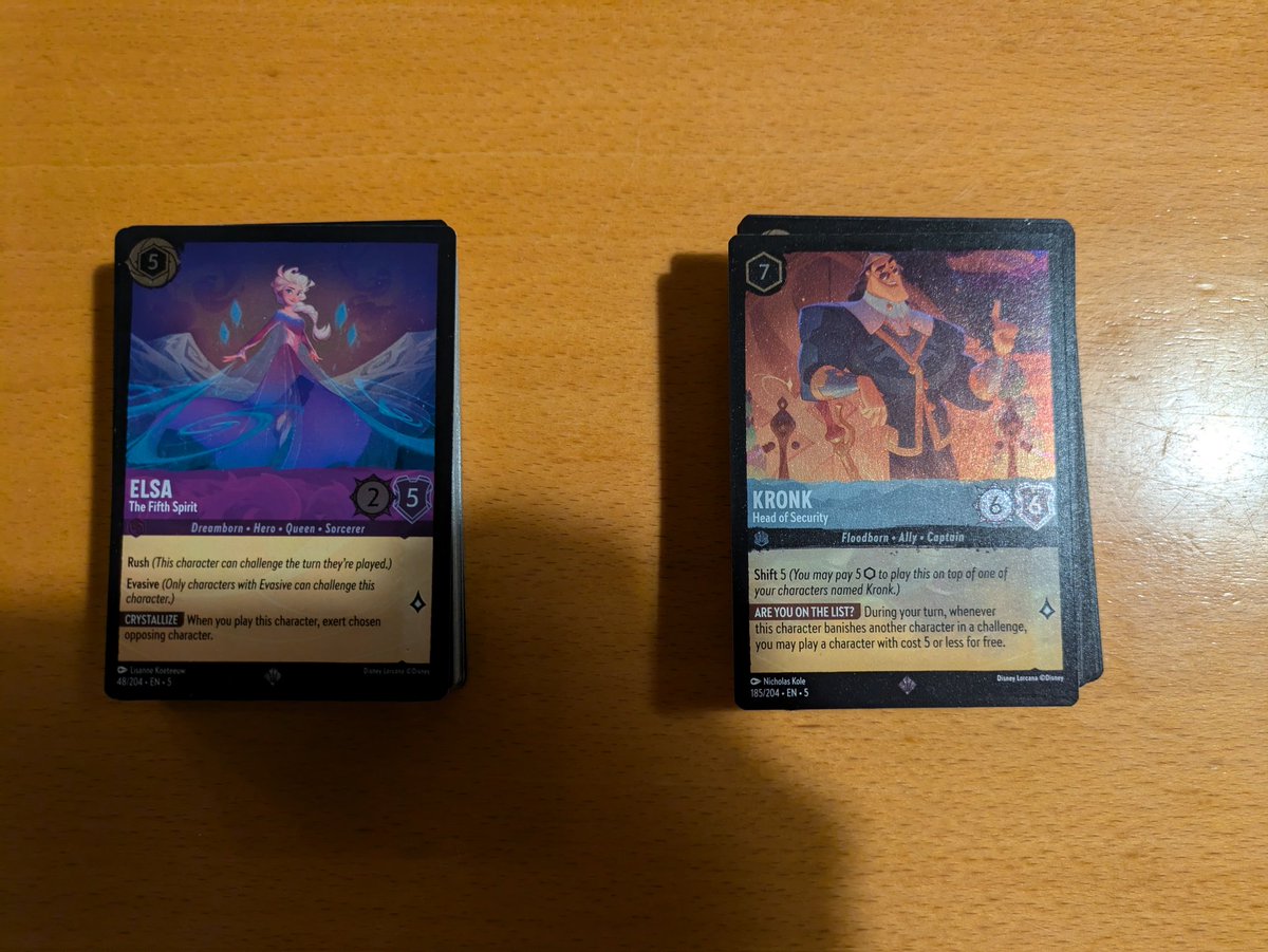 Sooo.. I'm a proud owner of Lorcana cards now. I got them as a gift and I will honor it! I shall learn the game and beat any challenger. So come forth and let's have a battle of wits. 🤯