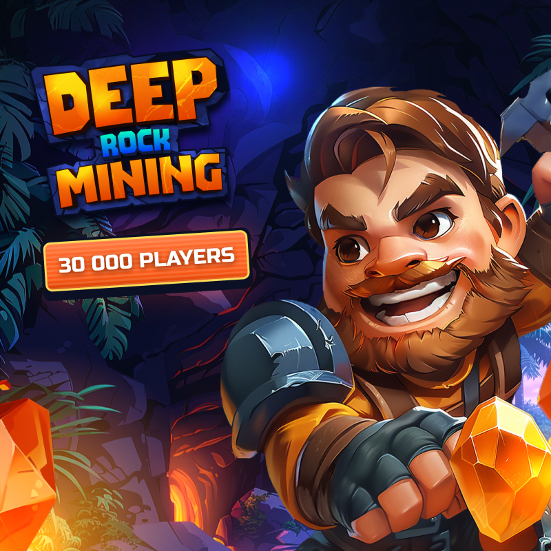 Deep Rock Mining: Crypto Game tweet media