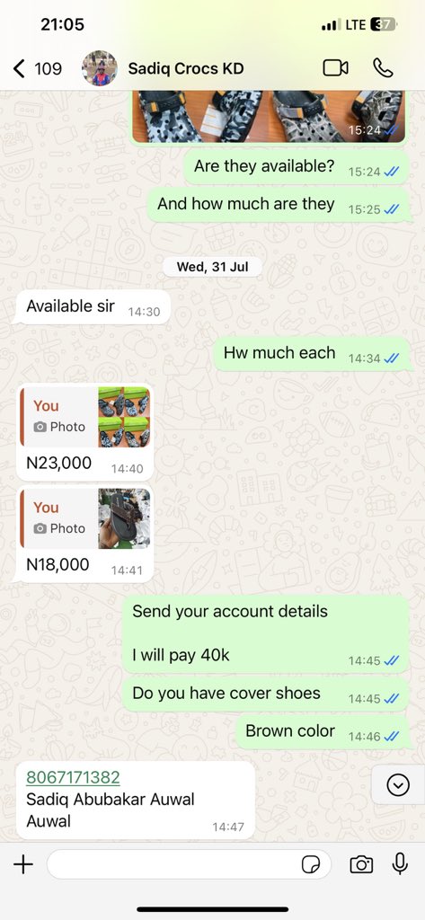 moligah's tweet photo. @UsmanZannaah @Sadeeqh_Paper My concern isn't just about the ₦40,000 but also the fact that he thought he was being clever. These online scammers aren't just stealing from individuals; they are also damaging the reputation of honest vendors who work hard to provide quality services. 

Thread 👇👇 https://t.co/R37VbmgaWc