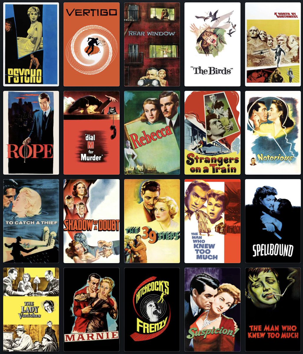 letterboxd's tweet photo. Remembering Alfred Hitchcock today on his birthday 🖤

What is your favorite film by the director? https://t.co/e9kzlkDa14