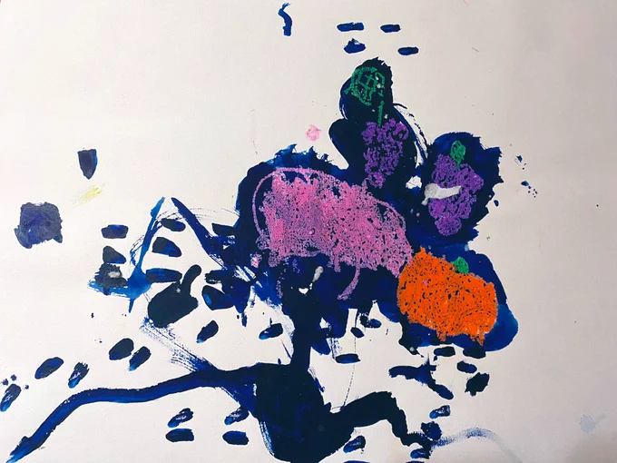 幼稚園の時に描いたと思われる絵 