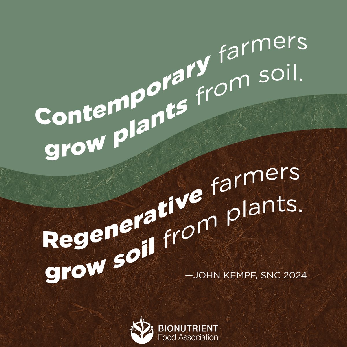 BionutrientFood's tweet image. There's a theme here... healthy soils, healthy plants, healthy humans. Visit bionutrient.org to learn more.