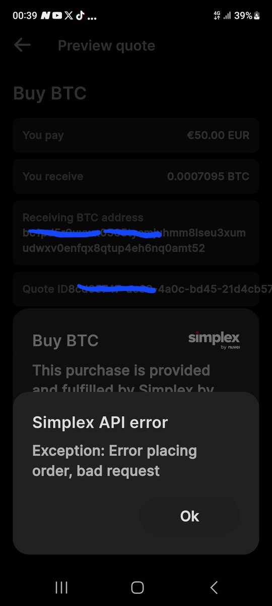 ywerty2's tweet photo. @stack_wallet I can't buy https://t.co/9kRnj1n8z8