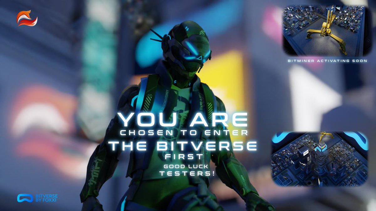 Vvinayak (@vvinayak45) on Twitter photo Excited to be selected as a Beta-tester for #BITVERSE by @FoxxiOfficial! ๐ A new #Bitmap ๐ง #Metaverse and #BITMINER platform thatโs expanding the Bitmap multiverse.
Canโt wait to dive in! LFG!!! #FOXII
Join me <a href="/Ghorpadekiran11/">kiran1310 ๐ $MON</a> <a href="/win67899/">Win $BUBBLE ๐ซง๐ซง๐ซง</a> <a href="/UnmeshAChougule/">Unmesh Chougule</a> Excited to be selected as a Beta-tester for #BITVERSE by @FoxxiOfficial! ๐ A new #Bitmap ๐ง #Metaverse and #BITMINER platform thatโs expanding the Bitmap multiverse.
Canโt wait to dive in! LFG!!! #FOXII
Join me <a href="/Ghorpadekiran11/">kiran1310 ๐ $MON</a> <a href="/win67899/">Win $BUBBLE ๐ซง๐ซง๐ซง</a> <a href="/UnmeshAChougule/">Unmesh Chougule</a>