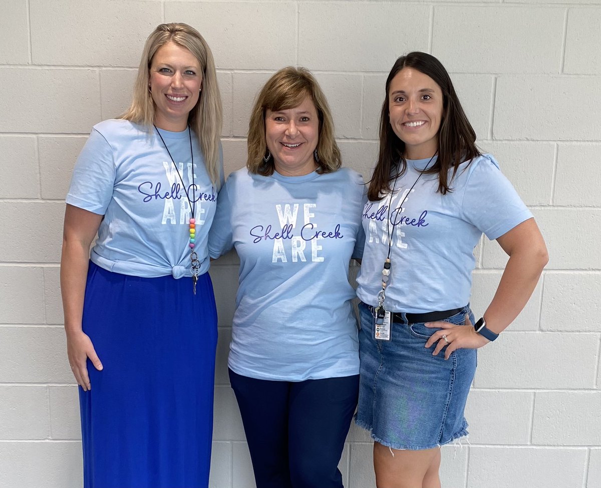 First Grade Team is ready for a great school year! 
#lakeviewvikes <a href="/ShellCreekVikes/">LCS Shell Creek Elementary</a>