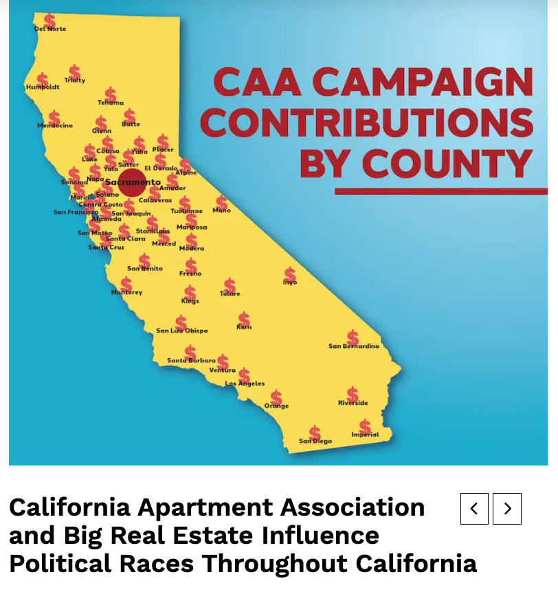 BREAKING: State records show that State Sen. Toni Atkins &amp; Assemblymember Buffy Wicks have received major contributions from the California Apartment Association.

Both oppose Prop 33, the Nov. measure that ends rent control restrictions in CA. The CAA also opposes Prop 33. 1/2