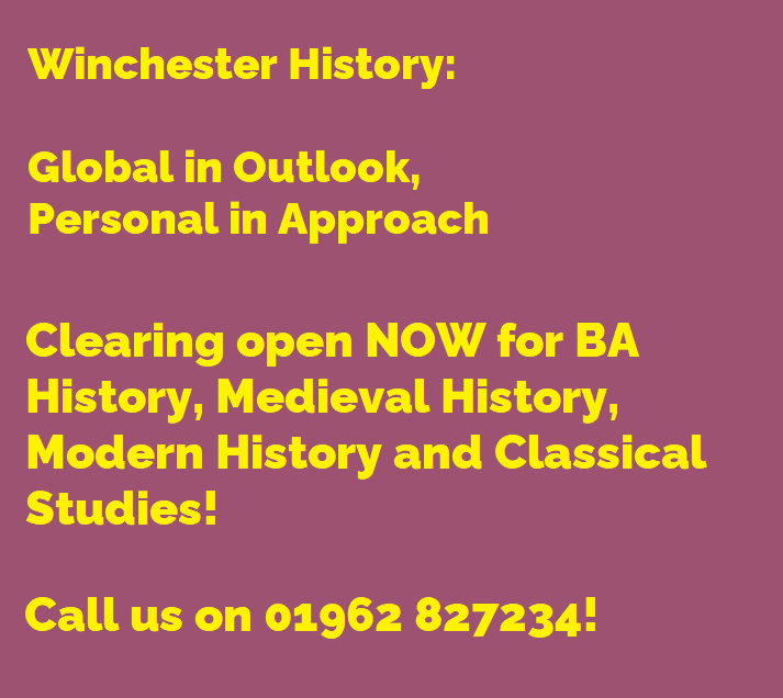 WinchesterHist's tweet image. Joining us at Clearing? Good choice! Still thinking? Give a ring at 01962 827234 to talk to Simon, Ryan, Ellie, Tina, Polly, Glenn or Mike about your future in History at Winchester! #HelloWinch #HelloClearing #Clearing #Clearing2024