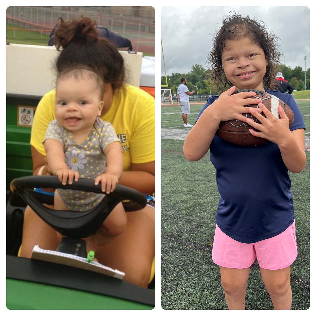 Kenzie has been my work buddy from Day 1!!  She loves being out at practice and I am forever grateful to work with a staff that always welcomes her!!  Can not believe tomorrow she turns 12😩😩 #hawkpride #family