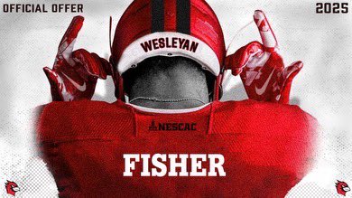 Merritt Fisher QB (@merritt_fisher7) on Twitter photo Blessed to have received an official offer from the prestigious Wesleyan University! Thank you Coach Benoit and Coach DiCenzo for the amazing opportunity!
<a href="/gbowman26/">Greg Bowman</a> <a href="/CoachDBenoit/">David Benoit</a> <a href="/CoachDiCenzo/">Dan DiCenzo</a> <a href="/Wes_Football/">Wesleyan University Football</a> <a href="/LamarMcKnight_/">Lamar McKnight</a> <a href="/QBC_DFW/">QB Country-DFW</a> <a href="/N8Popp/">Nate Poppell</a> Blessed to have received an official offer from the prestigious Wesleyan University! Thank you Coach Benoit and Coach DiCenzo for the amazing opportunity!
<a href="/gbowman26/">Greg Bowman</a> <a href="/CoachDBenoit/">David Benoit</a> <a href="/CoachDiCenzo/">Dan DiCenzo</a> <a href="/Wes_Football/">Wesleyan University Football</a> <a href="/LamarMcKnight_/">Lamar McKnight</a> <a href="/QBC_DFW/">QB Country-DFW</a> <a href="/N8Popp/">Nate Poppell</a>
