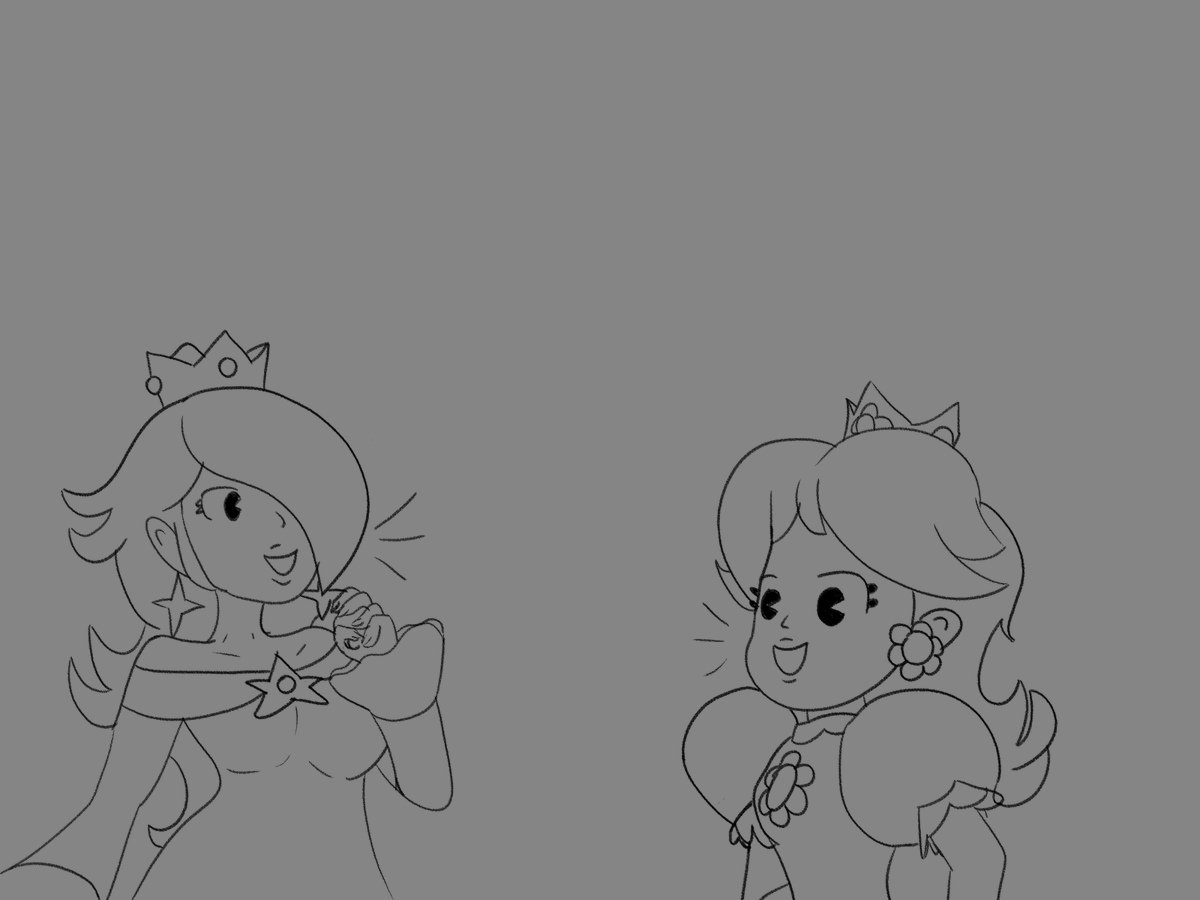 Maple_Arctic's tweet photo. Let a princess pun battle commence #PrincessRoaslina #PrincessDaisy https://t.co/z2avQT7IDQ