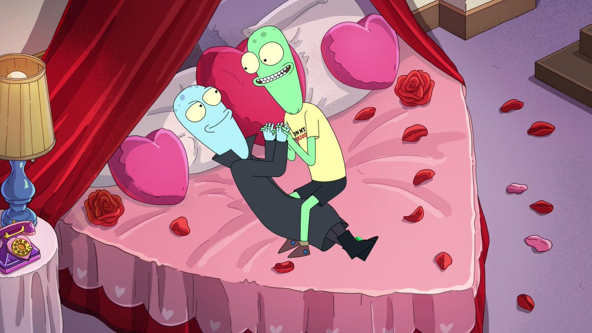 ANIMATIONWorld's tweet photo. π#SOLAROPPOSITES S5: a Honeymoon, Halloween Special and Homage to Chuck Jones: EPs #MikeMcMahan, #JoshBycel, and #SydneyRyan talk the new season including less than marital bliss, The Wall road trip, and a return to fright night mayhem. https://t.co/PiacV02YLd #AnimationWorld https://t.co/PrEfxEiZuu