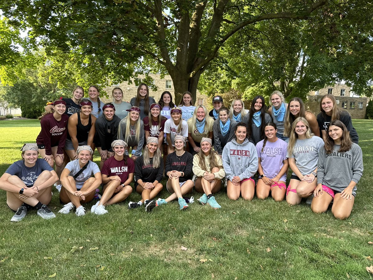 WalshWSoccer's tweet photo. We’re back! Preseason starts tomorrow, let’s go! 👊🏼

#Commit #SwordsUp⚔️ https://t.co/IFsyFVetKR