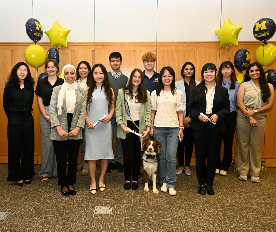 UMichPharmacy's tweet image. #Mastered it! 

Congratulations to our Master of Science in Integrated Pharmaceutical Sciences (MSIPS) students for completing the program! We cannot wait to see what you do next.  🎉