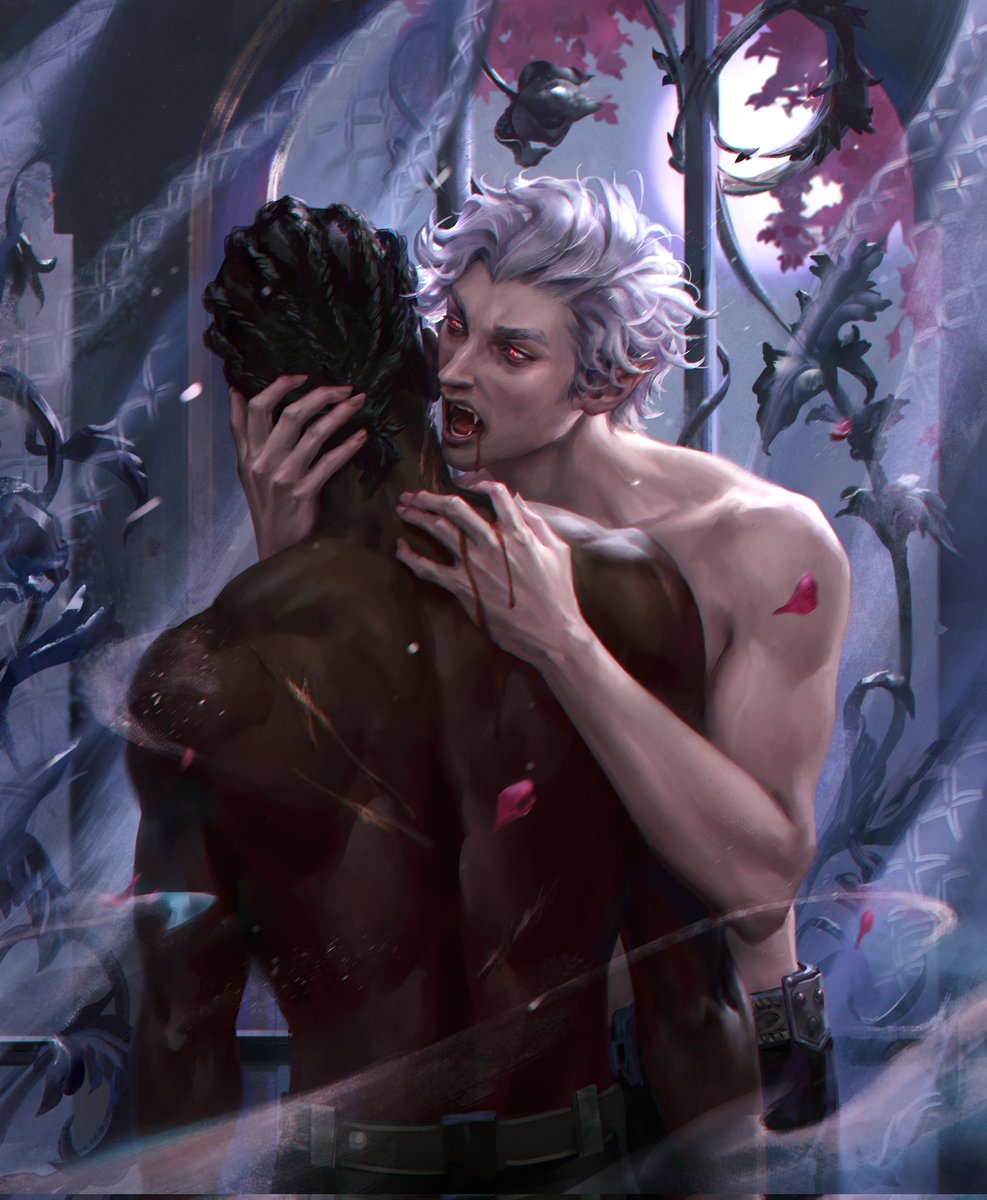 "Careful, I bite." 🧛‍♂️

Sanguine Bond ( Astarion’s Thirst - MTG’s 50th Anniversary D&amp;D Secret Lair ) 🥳