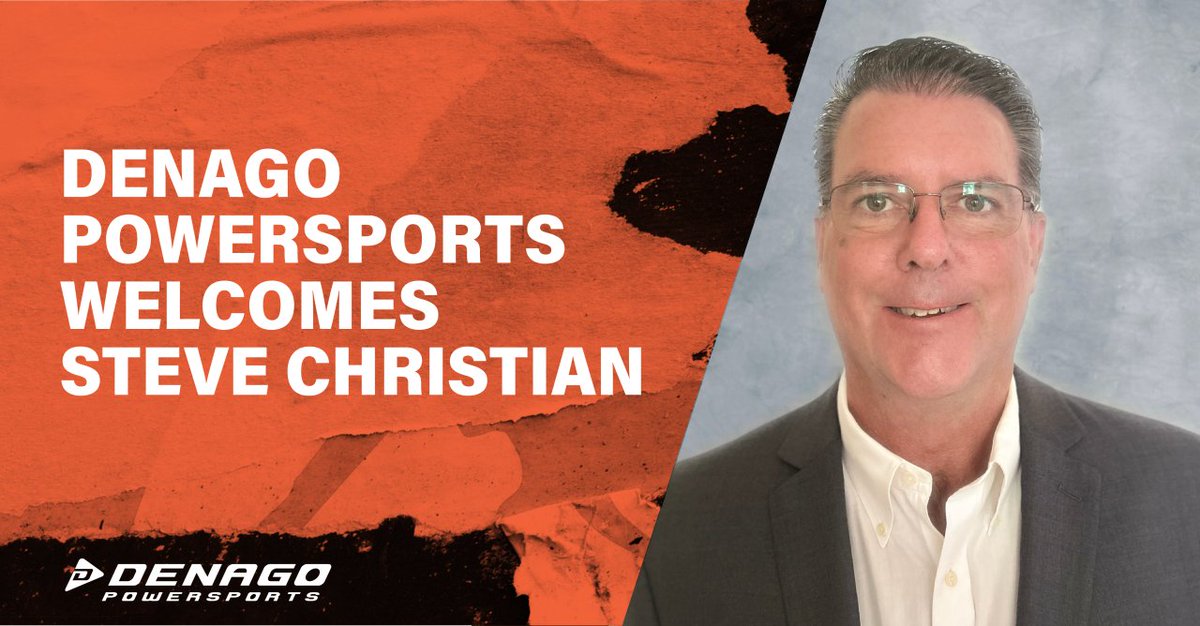 Dealernews's tweet photo. #ShiftingGears
Industry veteran Steve Christian has discovered the #DenagoDifference: He joins @denagopower Sales Team effective immediately. #denagopowersports
https://t.co/Pl6hGxR379 https://t.co/aWic4K8UST
