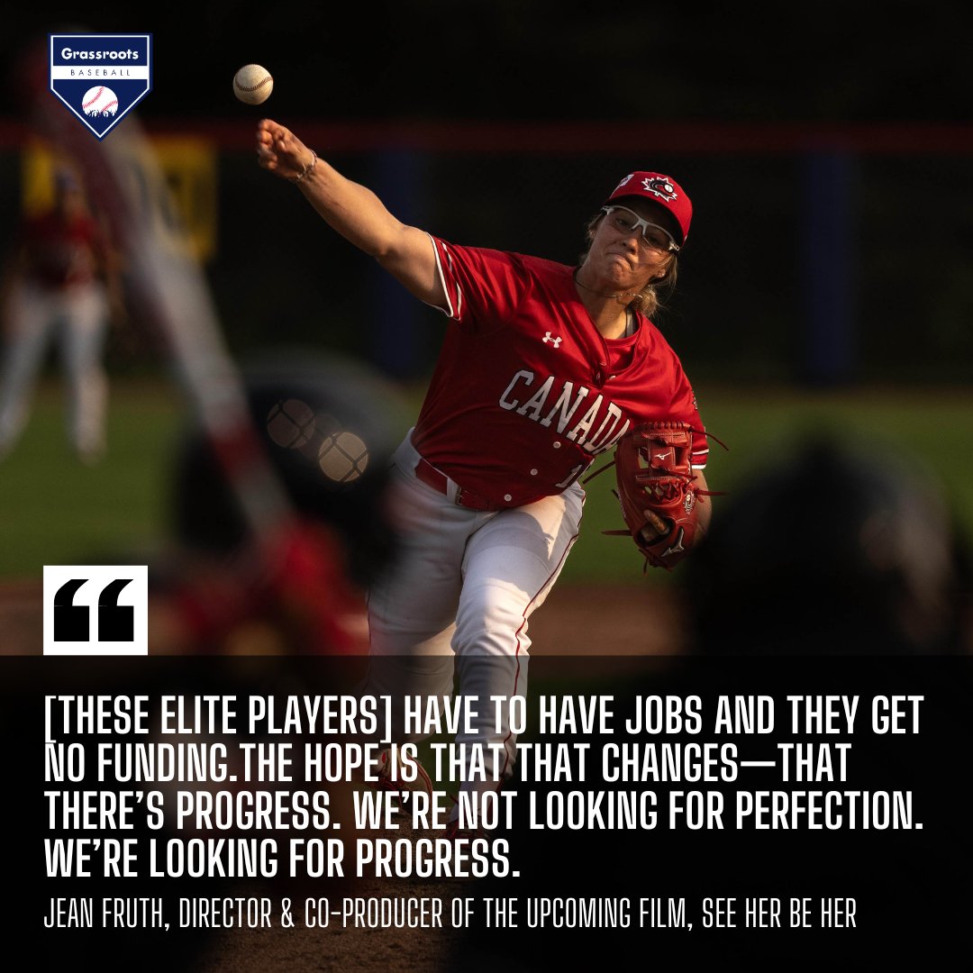 Grassroots Baseball (@grassrootsbb) on Twitter photo Shedding a light on the stories of incredible women in baseball to help propel the game forward ๐ฏ
Watch the premiere of the "See Her Be Her" on the @mlbnetwork during Games 2 and 3 of the #WorldSeries this October ๐
๐ธ <a href="/jeanfruth/">Jean Fruth</a> #GrassrootsBaseballWomen #SeeHerBeHer Shedding a light on the stories of incredible women in baseball to help propel the game forward ๐ฏ
Watch the premiere of the "See Her Be Her" on the @mlbnetwork during Games 2 and 3 of the #WorldSeries this October ๐
๐ธ <a href="/jeanfruth/">Jean Fruth</a> #GrassrootsBaseballWomen #SeeHerBeHer