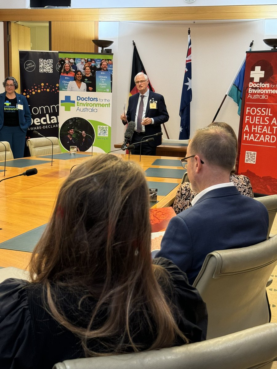 DavidShoebridge's tweet photo. Incredible work by Doctors for the Environment Australia launching their report “Fossil fuels are a health hazard”. They’re bloody right and we need to keep coal and gas in the ground. 

We need to stop subsidizing fossil fuel companies! https://t.co/W1CXmPb6OI