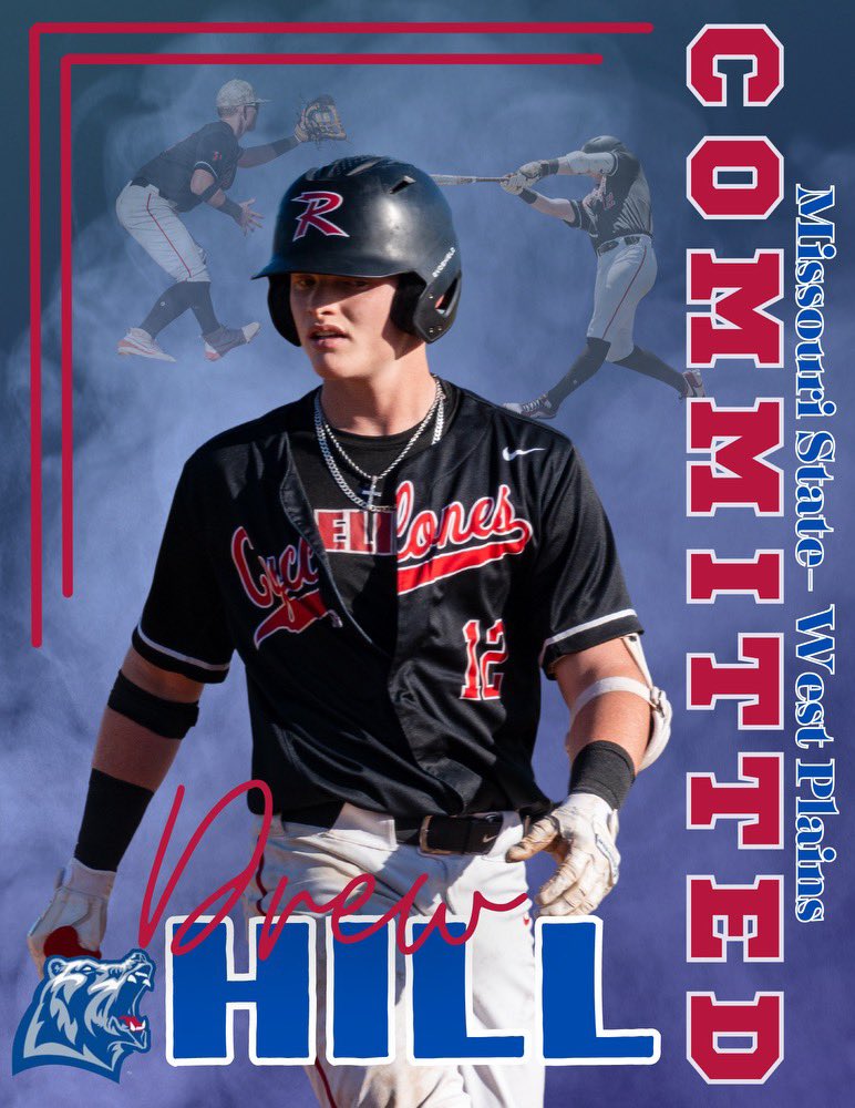 Drew Hill (@drewhill2025) on Twitter photo I am very blessed to announce that I will farthing my baseball career at MSU West Plains <a href="/MSUWPGrizzlyBB/">Missouri State-West Plains Grizzly Baseball</a>. I would like to thank God for the opportunity of playing baseball.<a href="/kadem_tharp/">Kadem Tharp</a> @will_mccrotty <a href="/AR_Sticks/">Sticks Baseball</a> I am very blessed to announce that I will farthing my baseball career at MSU West Plains <a href="/MSUWPGrizzlyBB/">Missouri State-West Plains Grizzly Baseball</a>. I would like to thank God for the opportunity of playing baseball.<a href="/kadem_tharp/">Kadem Tharp</a> @will_mccrotty <a href="/AR_Sticks/">Sticks Baseball</a>