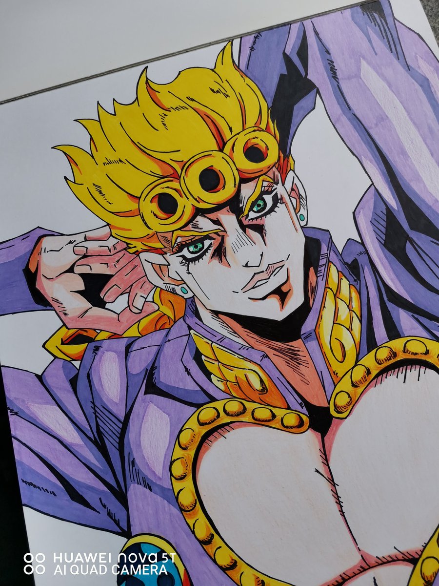 Bizcochito1717's tweet photo. Dibujito de Giorno Giovanna
Jojo's Bizarre Adventure
.
.
.
.
#drawings #draw #drawingoftheday #art #artlovers #sharpie #markers #pencils #sketch #lyragermany #prismacolor #staedtler #fabercastell #jojosbizarreadventure #anime https://t.co/9wavIE9s5o