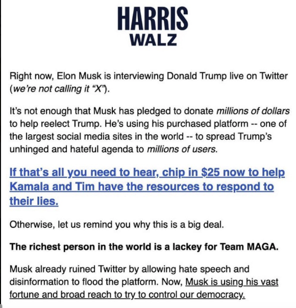 TheSoapySmith's tweet photo. Love this!
Thank you @KamalaHQ @VP @KamalaHarris for setting a definitive precedent that is okay to #DeadName
Kamala has the self-awareness of tightly coiled💩 https://t.co/C6Moh07R9C