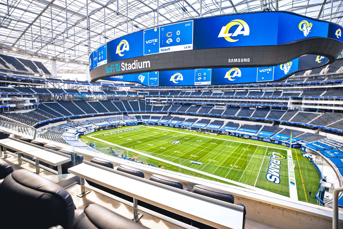 VIPsAccess's tweet image. For The Thrills &amp;amp; The Heartbreaks... The NFL Season Is Up The Air... Hollywood Got Game🧐🥸😰

—To VIP Or Not To VIP... LA Rams Home Games Luxury Suites Hospitality... Only Way To Vibe VIP Style🦾

Secure Your Private Or Shared Suite ➡️VIPsAccess.com/nfl-suite-lara…